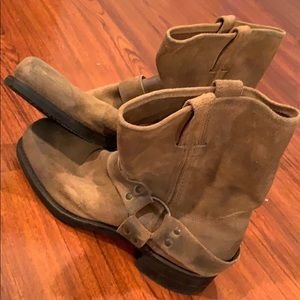FRYE MENS leather mid boot